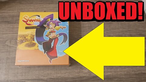 Unboxing the Ultimate Edition of Shantae Half Genie Hero for the PS5