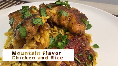 Mountain Energy food. Chicken Rice Recipe