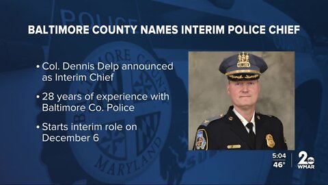 Baltimore County names interim replacement for outgoing police chief Melissa Hyatt
