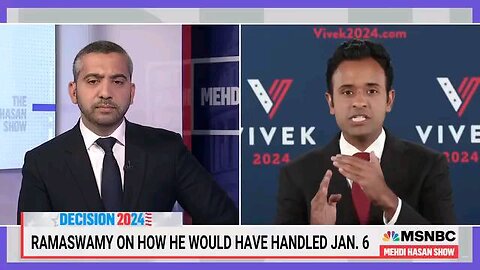 The Hard Truth'- Mehni Grills Vivek Rawaswamy on his past record and statement on MSNBC