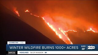 Big Sur wildfire concerns experts due to unusual timing