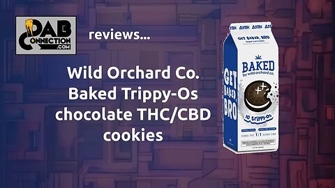 Wild Orchard Co. THC/CBD Baked Trippy-Os cookies