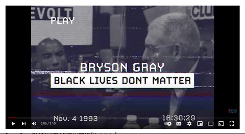 Bryson Gray - 'BLACK LIVES DON'T MATTER' [Music Video]