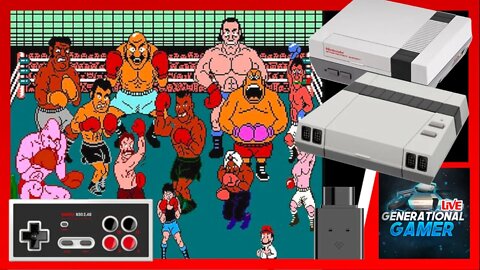retroUSB AVS (NES) Gameplay Featuring Mike Tyson's Punch-Out!