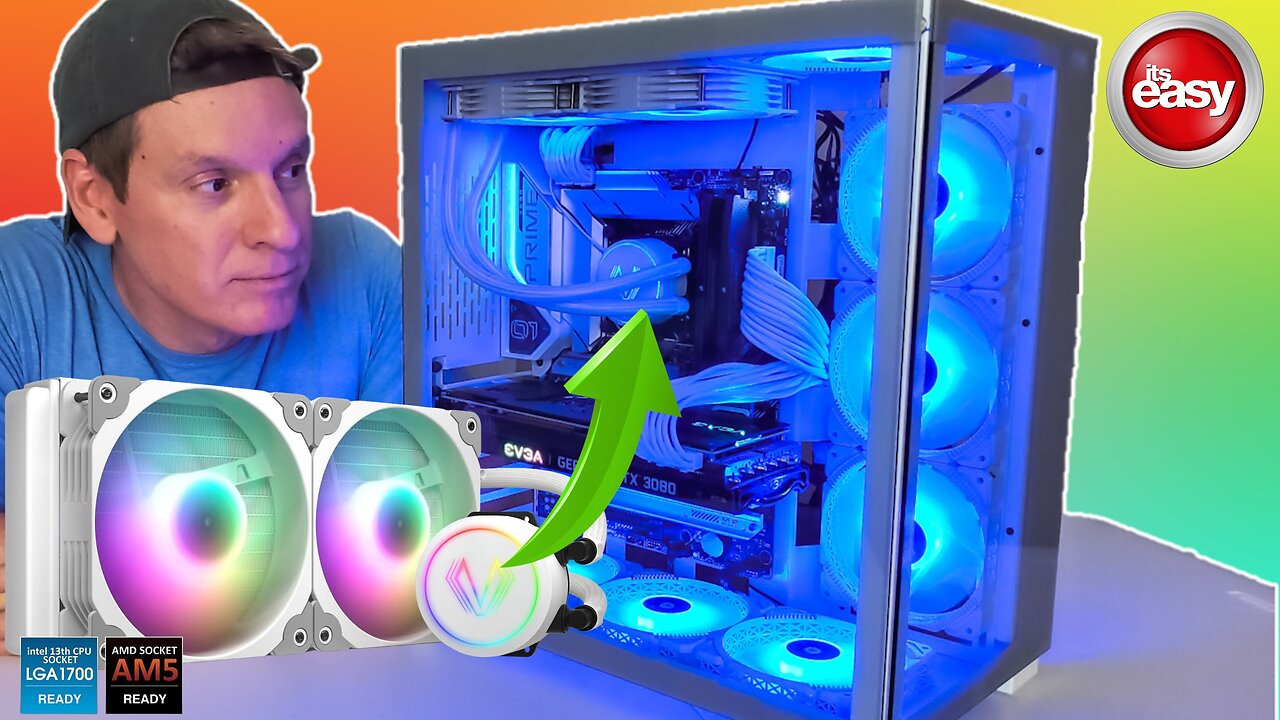 How to Install an AIO CPU Cooler - Intel