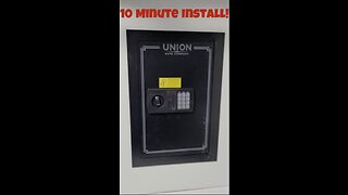 Secure Your Valuables! INSTALL A WALL SAFE IN 10 MINUTES!