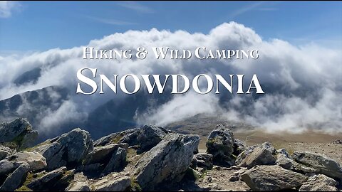 Hiking & Wild Camping 🏴󠁧󠁢󠁷󠁬󠁳󠁿 Snowdonia National Park [Day 3] Wales UK Travel vlog