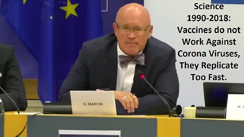 Dr David Martin at International Covid Summit III - European Parliament: It is Genocide!