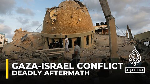 Gaza-Israel war: Deadly aftermath of Israeli air strikes on Gaza