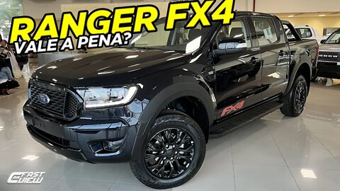 NOVA FORD RANGER FX4 3.2 TURBO DIESEL 4X4 2023 POR R$ 292 MIL É A NOVA AVENTUREIRA DE "LUXO" DA FORD