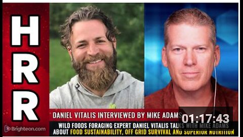 Wild foods foraging expert Daniel Vitalis talks with Mike Adams about food sustainability,