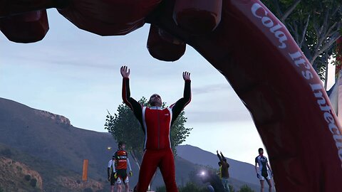 GTA V - Franklin Wins Mandatory Triathlon Pt.1 & 2 For 100% Story Mode Completion Grand Theft Auto 5