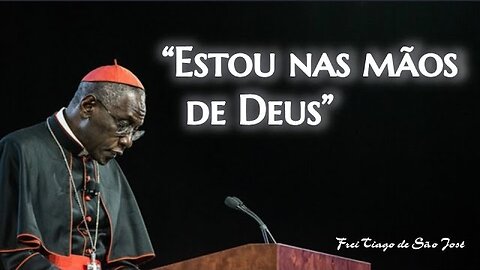 A RENÚNCIA do Cardeal Sarah e a destruição da Missa Católica - Frei Tiago de São José