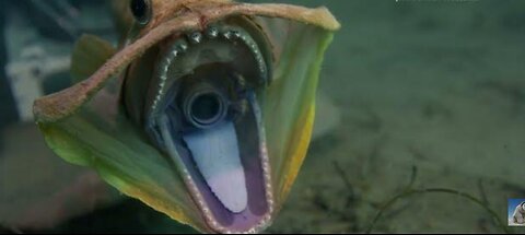 Robotic Sarcastic Fringehead had to open it's big mouth