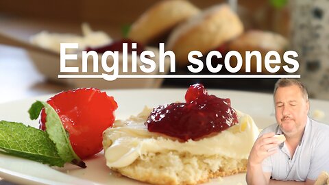 Classic English scones, perfect for an afternoon tea