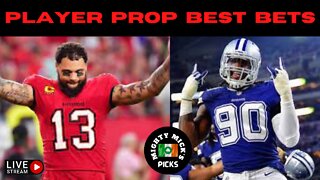NFL Player Prop Best Bets Today