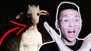 SPOTTED A STANDING DEMON GOAT??