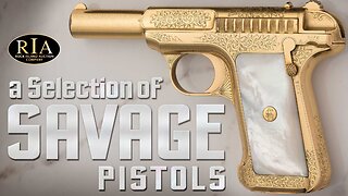 Extraordinary Savage Pistols from the Bailey Brower Jr. Collection