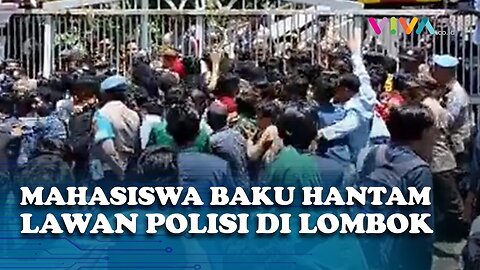 Demo Untuk Rempang Berakhir Ricuh, Mahasiswa Bentrok dengan Polisi