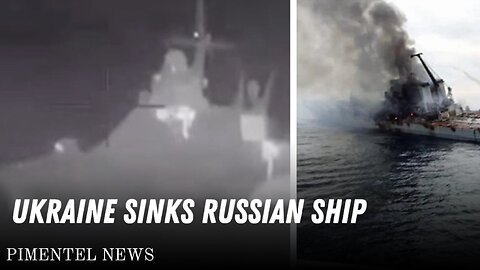 Ukrainian sea drones sink $65 million Russian patrol ship off Crimea | Pimentel News