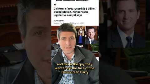 California & Newsom Post Record $68 Billion Deficit..