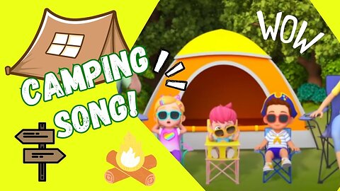 Camping Song | Bebe Kid Cartoons | Baby Cartoons