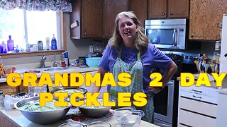 Grandmas 2 day Pickles