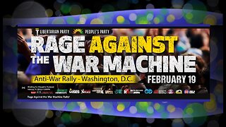 Rage Against the War Machine Rally @ Lincoln Memorial Begins!