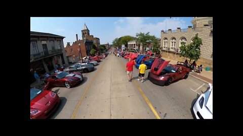 16TH CORVETTE GATHERING LANCASTER OHIO Custom Corvettes EVERYWHERE!