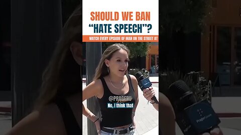 Should we ban "hate speech"?