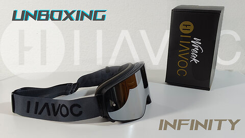 HAVOC INFINITY Frameless Magnetic Goggles + SILVER MIRROR Lens (Hammerhead Grey) [EQUIPMENT REVIEW]