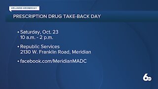 Wellness Wednesday: Fall Prescription Drug Take-Back Day