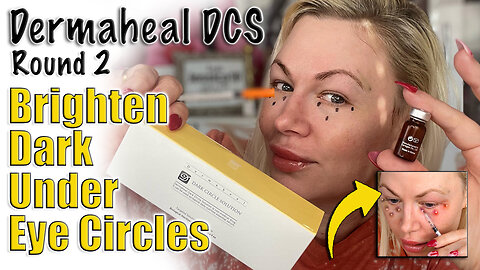 Brighten Under Eyes w/ Dermaheal Dark Circle, Painful but Funny, AceCosm | Code Jessica10