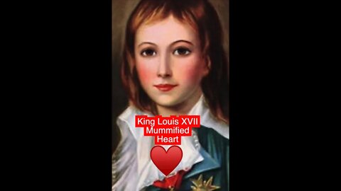 Mummified Heart of Louis XVII #shorts