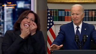 Cackling President Kamala.