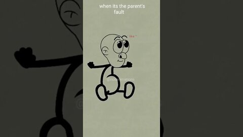 when it's the parent's fault, animation Memes videos 🤣 #fyp #shorts