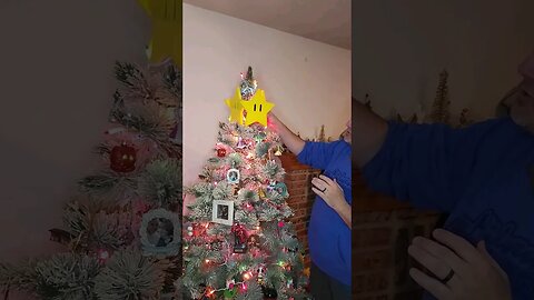 Wahoo! Its-a 3D Printed Super Mario Bros Super Christmas Tree Topper!