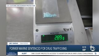 Former San Diego-based Marine sentenced for drug trafficking