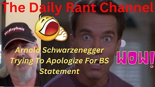 My Daily Rant - Episode 77 “No, Fuck Your Apology Arnold Schwarzenegger” Never Forget These Tyrants