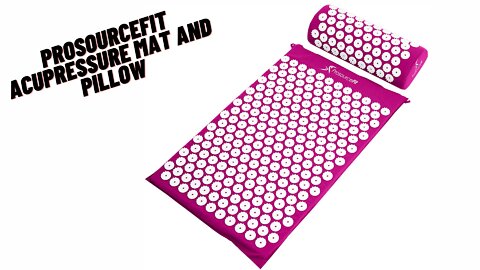 #ProsourceFit_Acupressure_Mat_and_Pillow_Set_for_Back