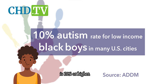 ALARMING: Autism Affects 1 in 10 Low-Income Black Boys in Many U.S. Cities
