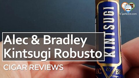 A Cigar that SYMBOLIZES the INDUSTRY? The Alec & Bradley KINTSUGI - CIGAR REVIEWS by CigarScore