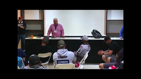 MLF Introduction Prior To Start Of Anglers Meeting