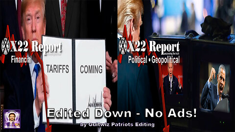 X22 Report - 3244a-b - 12.27.23 - Tariffs Are Coming, Obama Controls The FBI & DOJ-No Ads!
