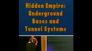 DUMBS & Black Budget - HIDDEN EMPIRE: UNDERGROUND BASES and TUNNEL SYSTEMS -Dr. RICHARD SAUDER 2004