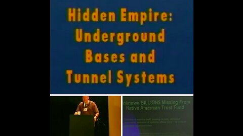 DUMBS & Black Budget - HIDDEN EMPIRE: UNDERGROUND BASES and TUNNEL SYSTEMS -Dr. RICHARD SAUDER 2004