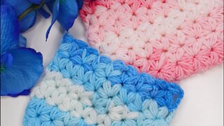 How to crochet jasmine stitch simple pattern