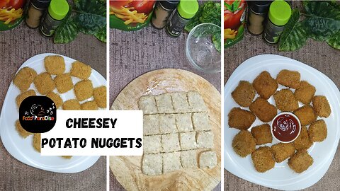 Cheesy Potato Nuggets Recipe – Your New evening Snack Obsession! 😋🥔🧀