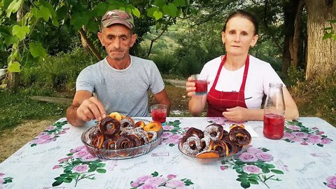 Krofne që Shkrihen në Gojë , me Cokollatë! Making of American Donuts in Albania!
