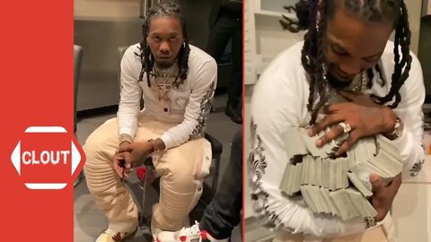 Cardi B Gifts Offset $500K In Cash For His 28th Birthday!